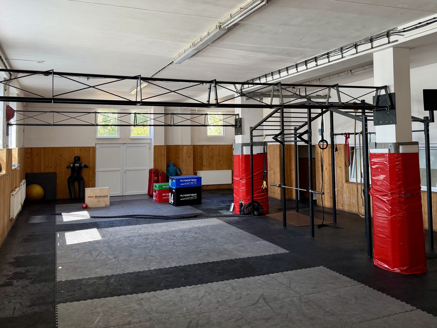 Funkčná zóna: TRX, kettlebelly a laná